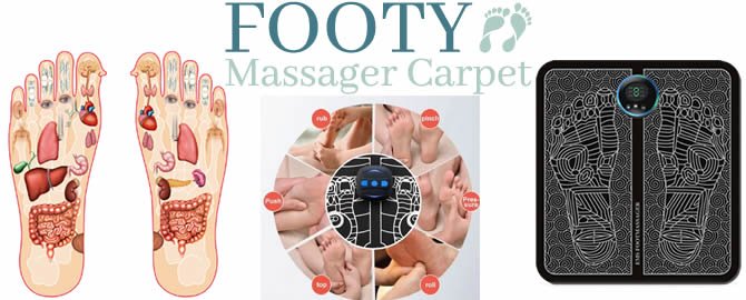 Footy Massager Carpet original reseña y opiniones
